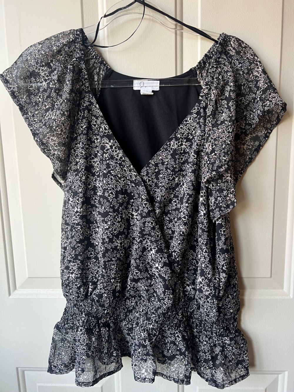 Like New Japna faux wrap blouse